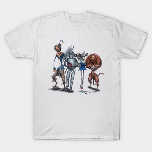 The Wizard of Oz T-Shirt by DinoTomic